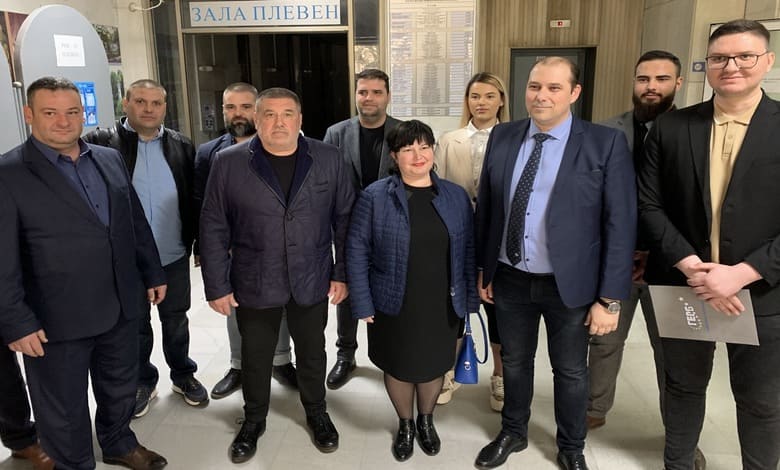 ГЕРБ регистрира листата си в Плевен